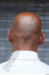 Head Hair Man White Casual Slim Bald Street photo references